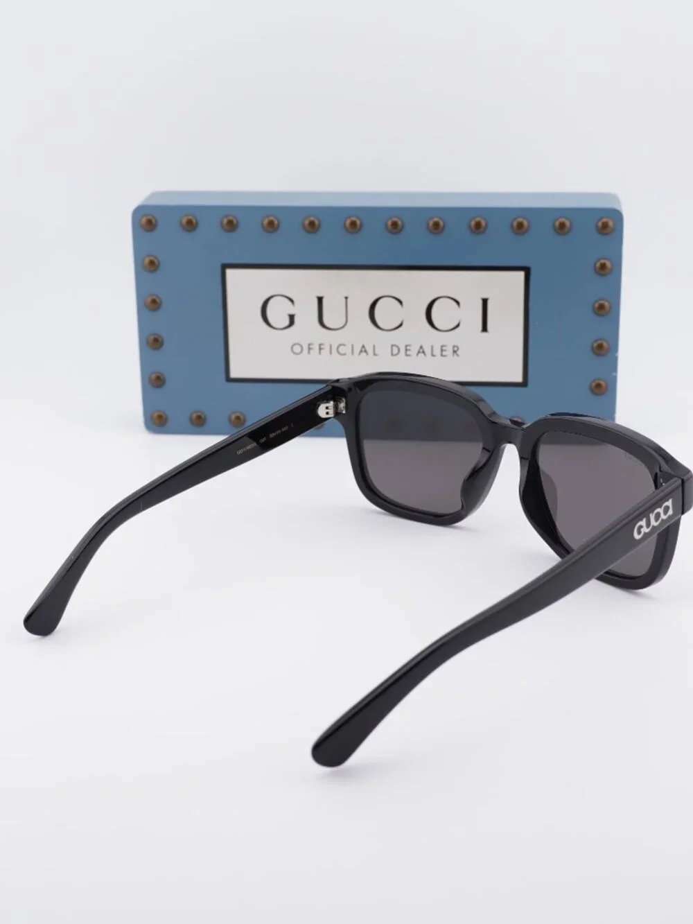 Gucci GG1798SA 001 Square Sunglasses - Black/Grey